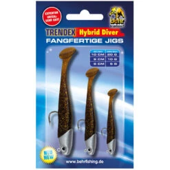 Behr Trendey Hybrid Diver - 3er Jigs -Angelausrüstung 60 15299 1280x1280