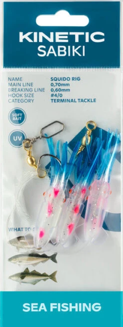 Kinetic Sabiki Squido Rig - Vorfach